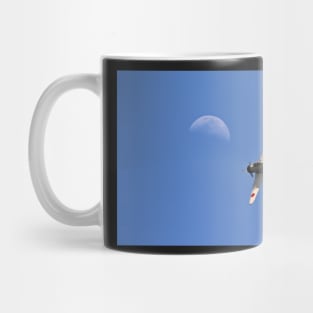 Japanese WWII Fighter and Half-moon Mug